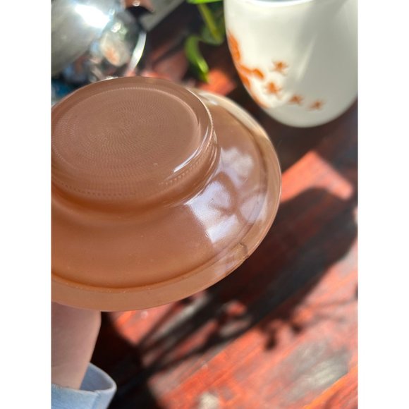 Vintage glass Bartlett Collins gingerbread Christmas cookie jar brown - Picture 8 of 10